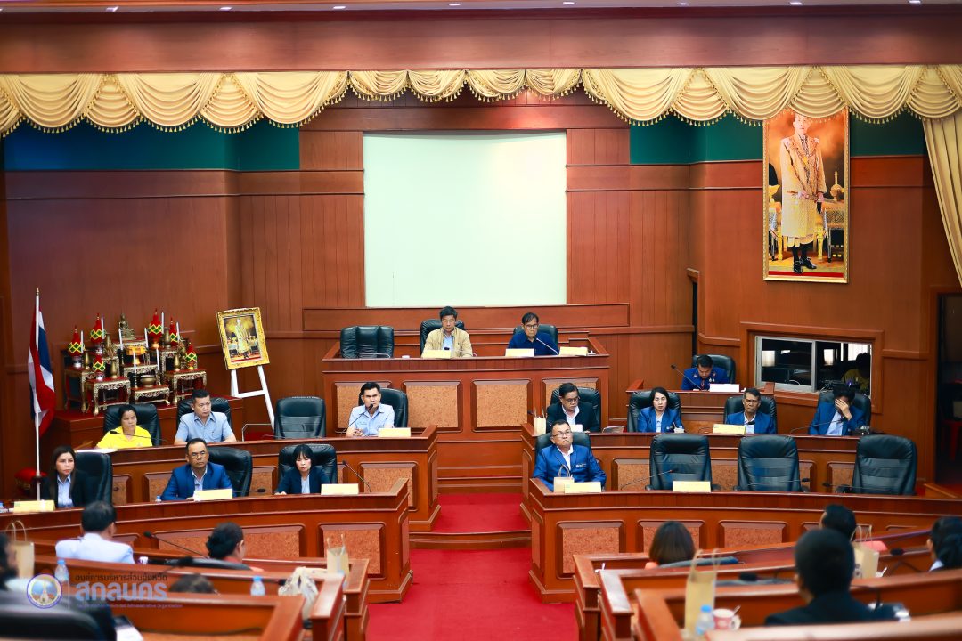 อบจ.สกลนคร ประชุมติดตามงาน รพ.สต. เสริมประสิทธิภาพบริการสุขภาพระดับชุมชน