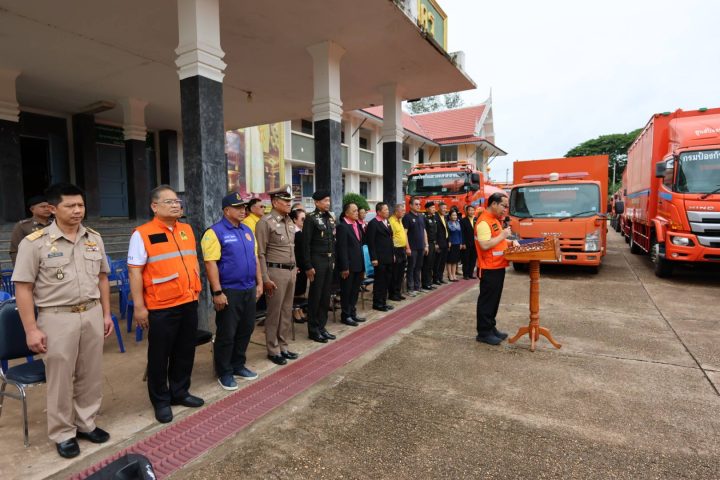 ศูนย์ ปภ.เขต 7 สกลนคร ร่วมกับ กอ.ปภ.จ.สกลนคร สนับสนุนภารกิจพิทักษ์พื้นที่ส่วนหลังจากสถานการณ์ชายแดนไทย–กัมพูชา