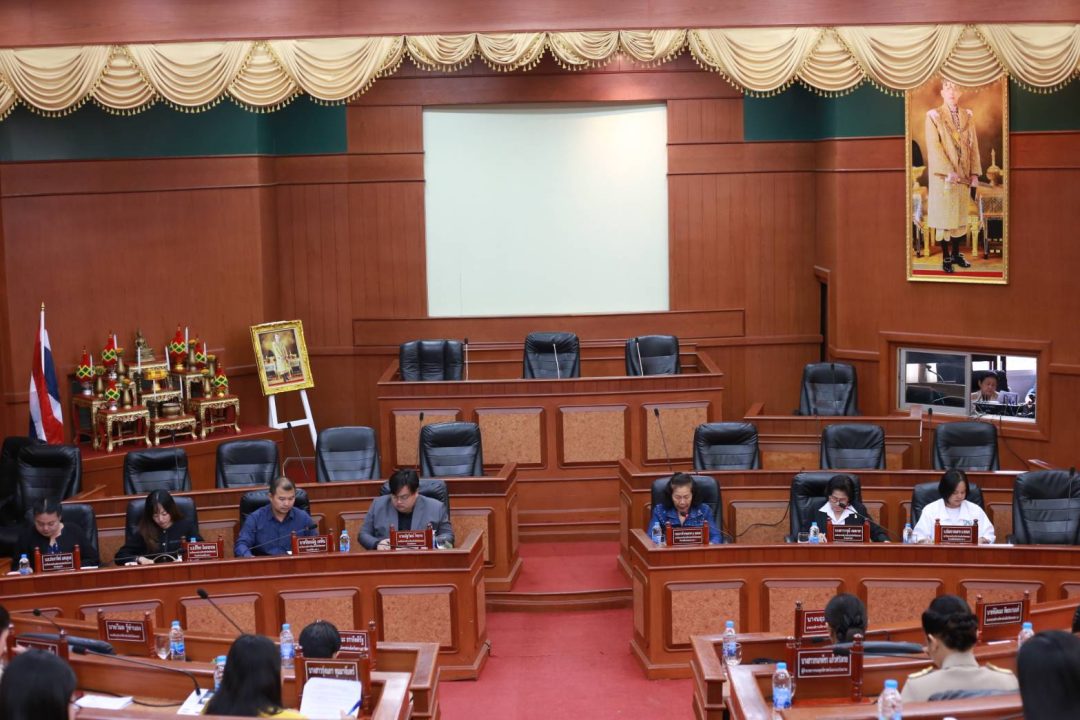 อบจ.สกลนคร ประชุมคณะกรรมการแปรญัตติร่างข้อบัญญัติงบประมาณรายจ่ายประจำปี 2569