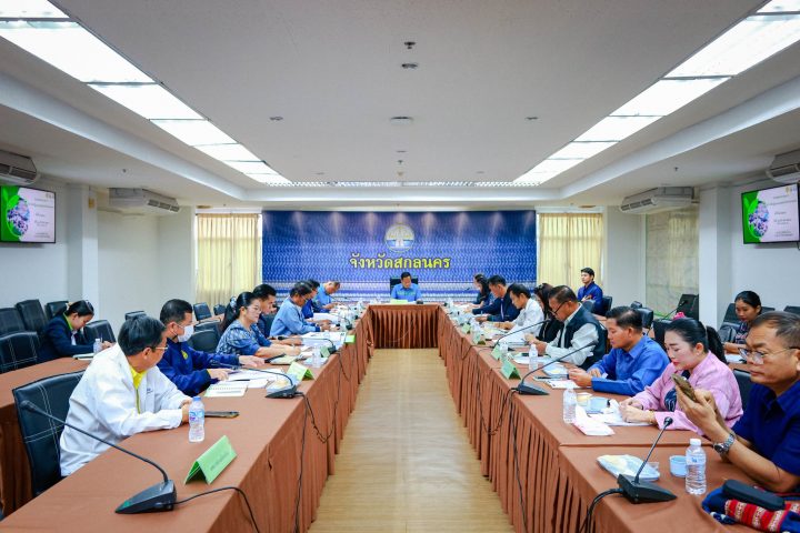 อบจ.สกลนคร เข้าร่วมประชุมคณะกรรมการจัดการสิ่งปฏิกูลและมูลฝอย จังหวัดสกลนคร ครั้งที่ 2/2568