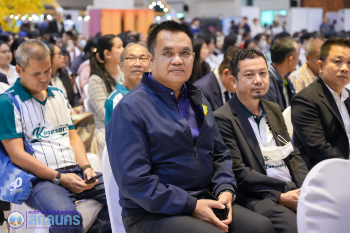 อบจ.สกลนคร ร่วมเป็นเกียรติในวันสถาปนาครบรอบ 3 ทศวรรษ มหาวิทยาลัยเกษตรศาสตร์ วิทยาเขตเฉลิมพระเกียรติ จังหวัดสกลนคร