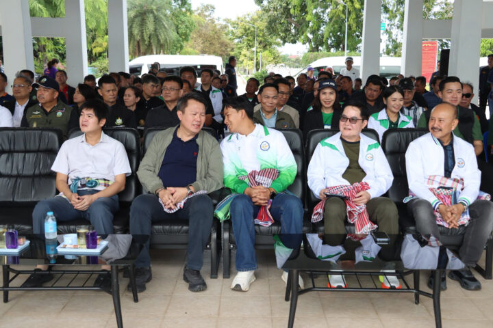 อบจ.สกลนคร ร่วมให้การต้อนรับ คณะกรรมาธิการบริหารจัคการทรัพยากรน้ำฯ