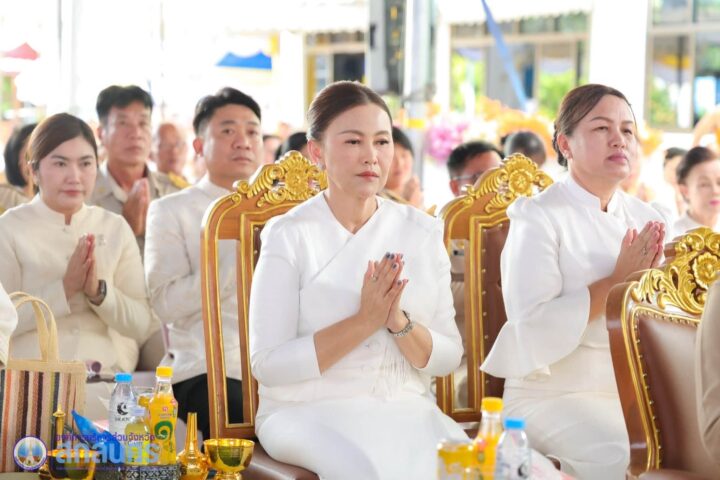 อบจ.สกลนคร ร่วมพิธีมอบพระบัญชาสมเด็จพระสังฆราช แต่งตั้งที่ปรึกษาเจ้าคณะอำเภอ-เจ้าคณะอำเภอ-รองเจ้าคณะอำเภอ คณะสงฆ์ภาค 8 พร้อมตั้งโรงทาน ณ วัดคอนสวรรค์ อ.วาริชภูมิ